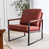 Brick Red Faux Leather is out of stock
