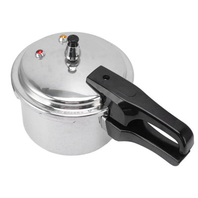 3L Aluminum Alloy Mini Pressure Cooker for Gas Stovetop