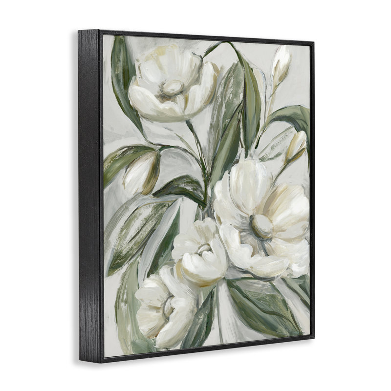  «Bounteasant Apple Blossoms», art de la giclée encadrée par Hannah Dawson, H 14 po x l 11 po, Giclée encadrée noir minuit