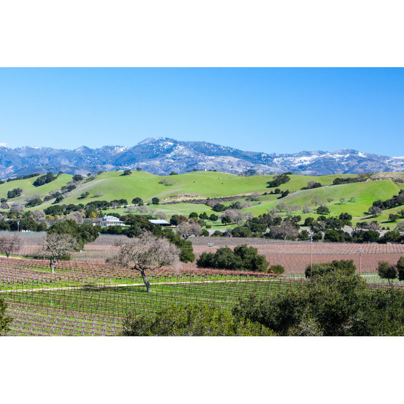 Santa Barbara - Photographie sur toile tendue, H 8 po x l 12 po