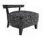 Chaise d'appoint avec accoudoirs et pieds inclinés-979371294