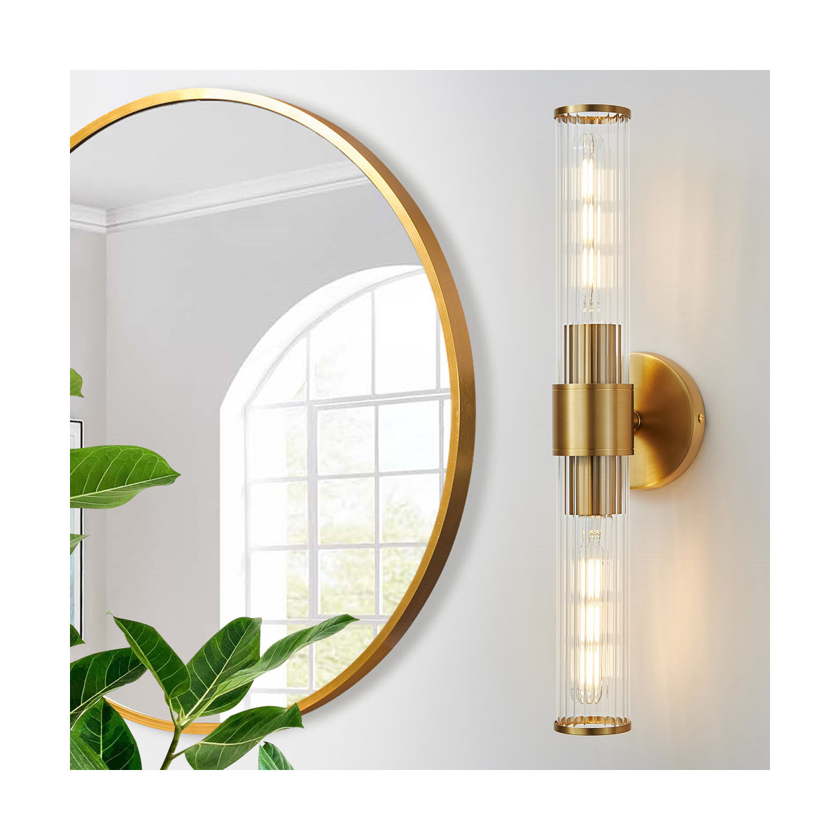 .99 Almetta 2 – Light Bathroom Dimmable Vanity Light