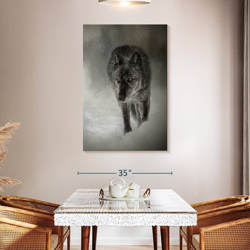 Brampt The Lone Journey, 48" H x 32" W