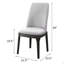 Ensemble de 2 chaises d'appoint rembourrées