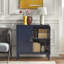 Armoire d'appoint 2 portes avec tablettes réglables Hewson -452549594