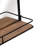 Jeramine Modern Industrial Wall Mirror with Shelf - Metal Frame and Rustic Wood Accent-1491345681