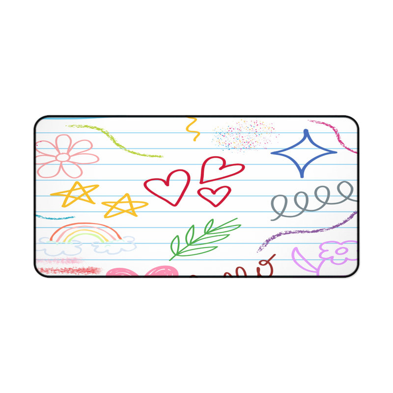 Polyester Desk Pad, 23.6x13.8