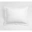 WAFFLE MATELASSE SHAM, WHITE-1282471962
