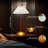 Portable LED Table Lamp With Touch Sensor, 3 Color Touch Control Rechargeable, 3-Levels Brightness Metal Desk, Bedside, Dining Room Light (White)
