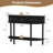 43.3'' Farmhouse Half Moon Console Table-1161319000