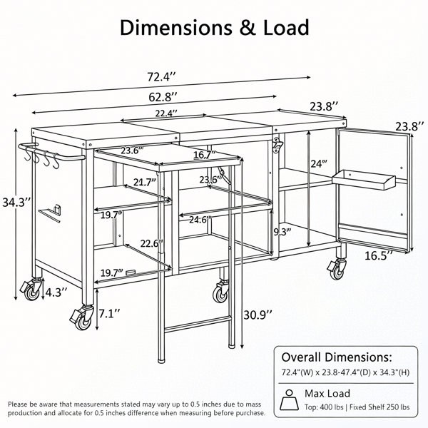 Dimensions du produit