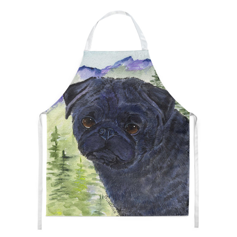 No Pattern Bib Apron