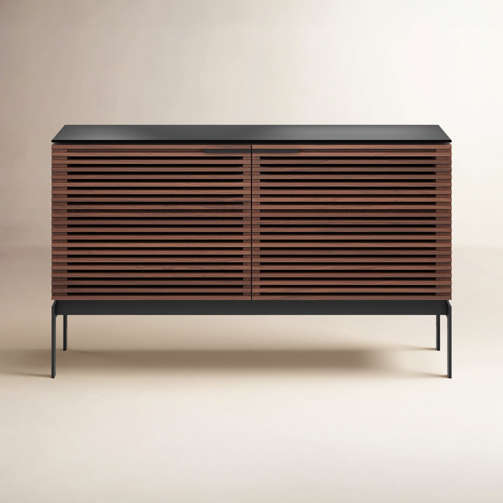 Corridor 50'' Media Console, Chocolate Stained Walnut