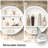 Gervon Round Wall Mounted Medicine Cabinet with Shelves-105699771-97885411