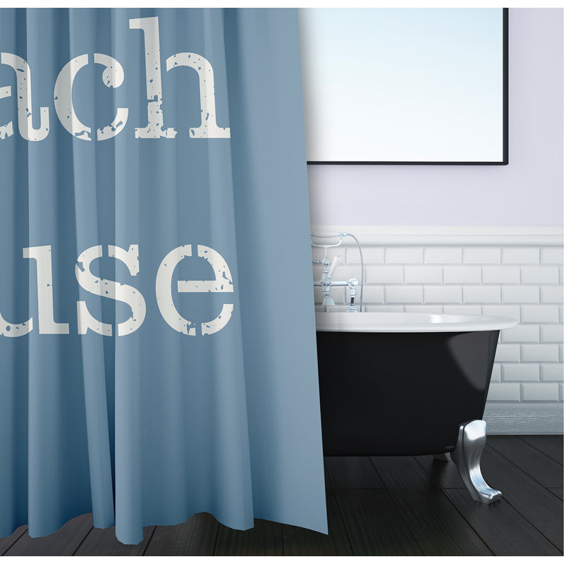 Laison Single Shower Curtain, Dusty Smoke