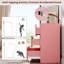 Commode 6 tiroirs cannelée pour chambre à coucher, commode moderne de 54 po de large avec poignées en métal, grand meuble télé multifonctionnel pour le salon, l'entrée, le couloir, le rose-345208749