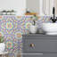 Trenza 1"x 7-7/8" Ceramic Pencil Liner/Round Wall Tile Trim