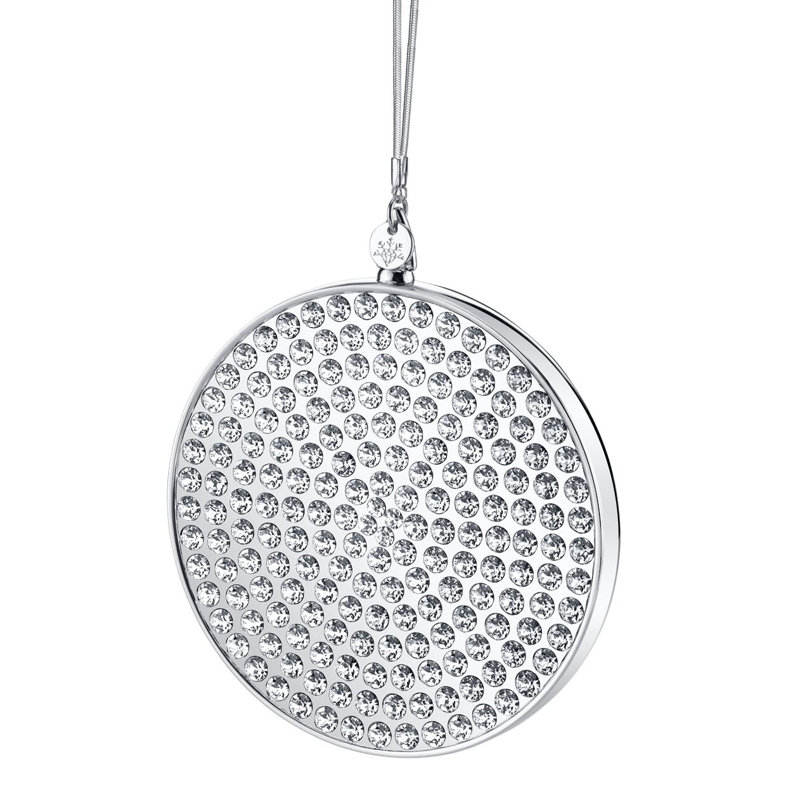 Disci 4.5 in. Handmade Holiday Shaped Ornament, Rhodium