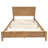 Dajon Solid Wood Platform Bed-268042873-268042878