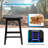 Jovanii Counter Stool with Solid Wood Frame-1960008296-1960008309
