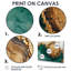 Schumaker, abstrait, émeraude et glissade sur bois, rivière IV - cristaux, art mural-2132137008-2132137018-2132137017