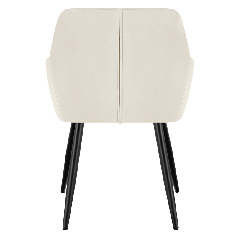 Alvion Upholstered Dining Chair, White