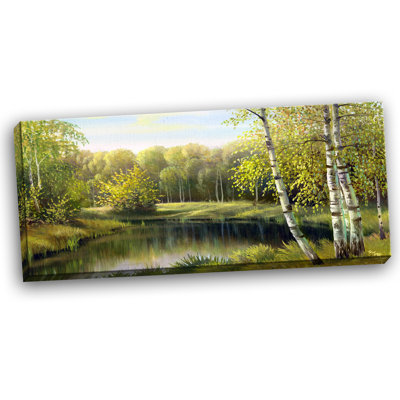 " Quiet Autumn River "