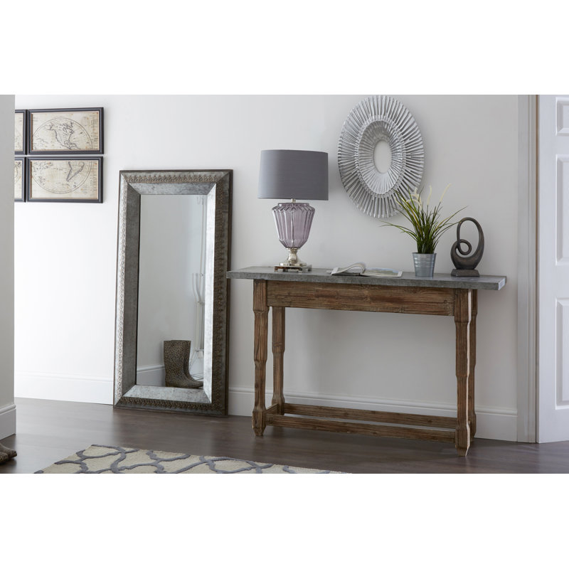 Merle Solid Wood Flat Wall Mirror