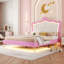 Cadre de lit princesse avec lumières DEL-750310626