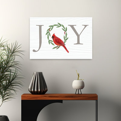 Joy, cardinal, art contemporain
