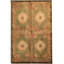 Hand-Knotted High-Quality Green Area Rug