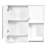 Bathroom Medicine Cabinet With Adjustable Shelf - Customizable Storage Solution Towel Holder Convenient And Functional-295502232