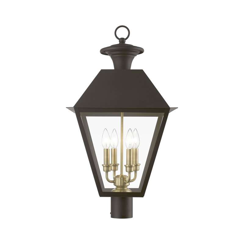 Florinel Lantern Head, Bronze/Antique Brass, 27" H x 15" W x 15" D