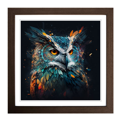 Owl - Framed Print