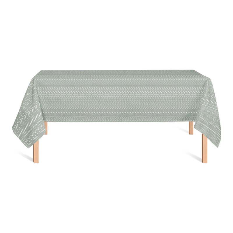 Harigovind Geometric Tablecloth, Green