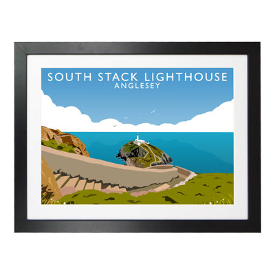 'South Stack Lighthouse' by Richard O'Neil - Print
