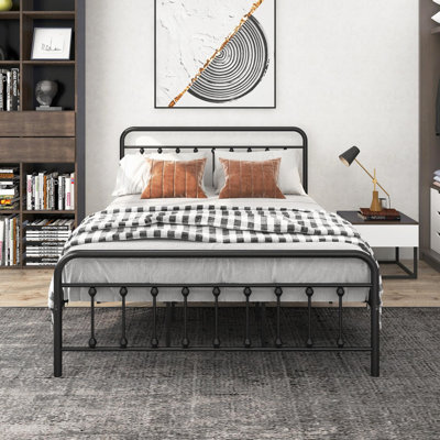 Victorian Style Platform Bed Frame