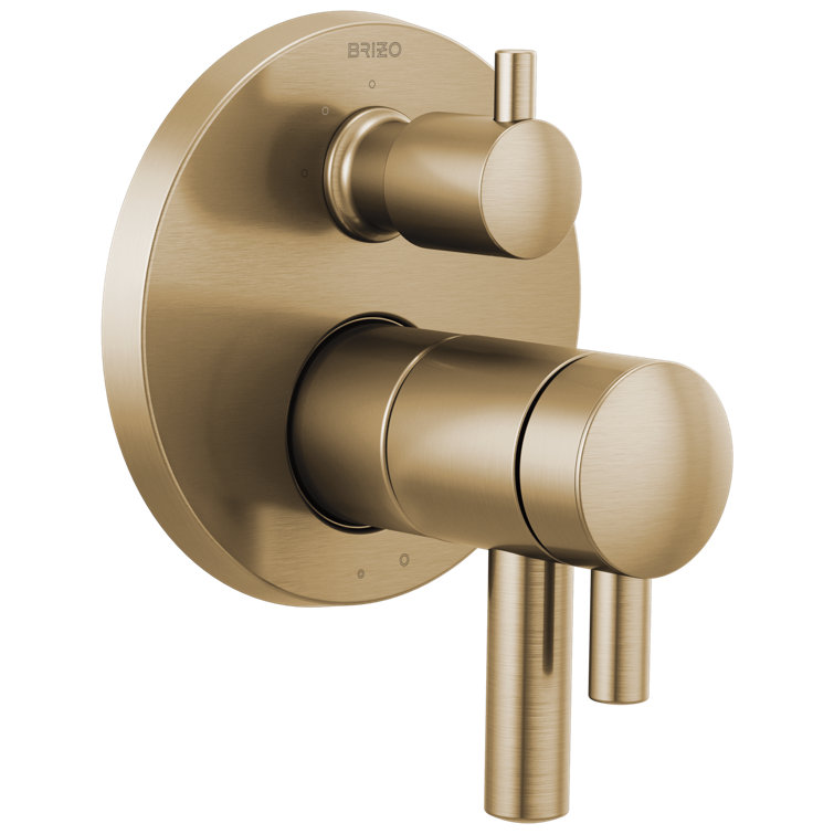 Odin® TempAssure® Thermostatic Valve with Integrated 3-Function Diverter Trim