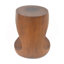 Table d'appoint creuse, texture semblable au bois-1739057143