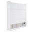Lit escamotable double complet avec armoires supérieures, blanc - Lit de rangement mural peu encombrant-1260291043-1260291053