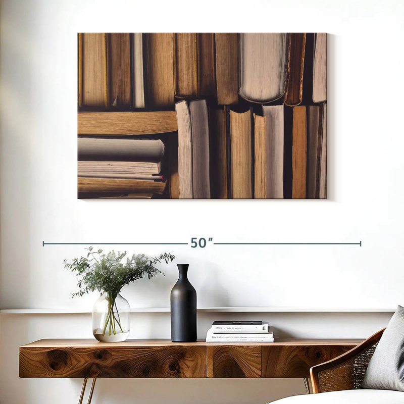 Kerner Library Collection, 26" H x 39" W