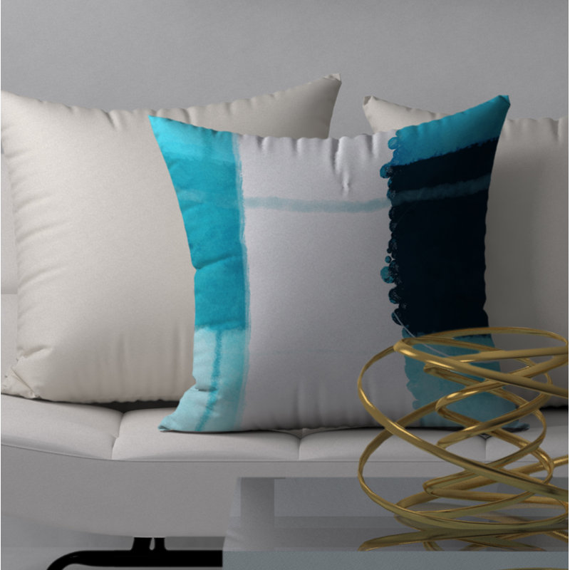Housse de coussin carrée/insert, 20 po X 20 po