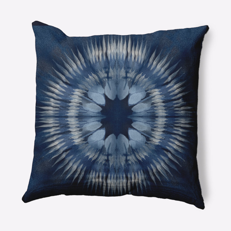 Housse et insert de coussin Funky Junky, Bleu marine, H 20 po x l 20 po