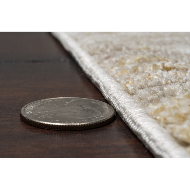 Abstract Indoor Rug, Rectangle 7'10" x 10'10"