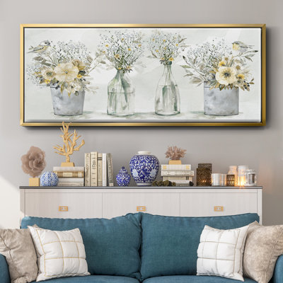 Farmhouse Bouquets - Toile encadrée