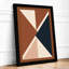 Divided Symmetry Minimalist - Framed Print-851219159-851219156