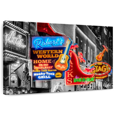 Ravi Nashville Broadway Neon