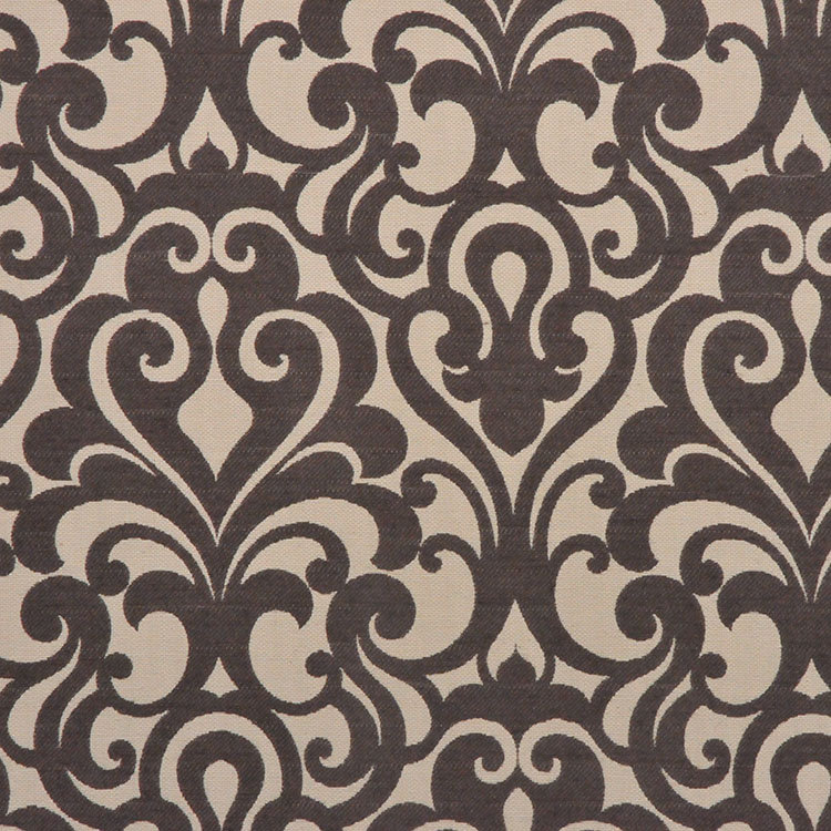 Allure Damask Fabric, Earth