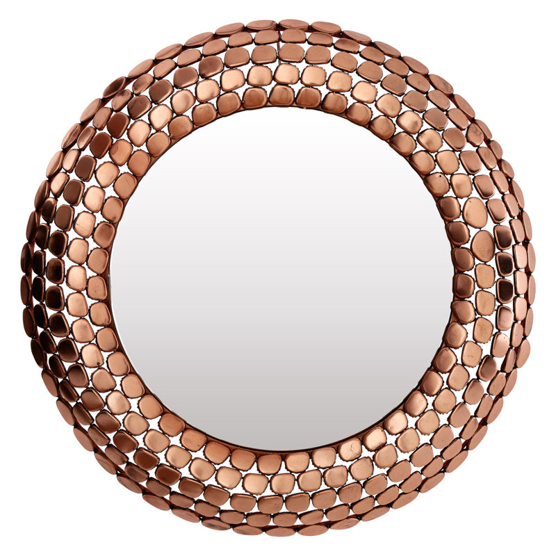 Syverson Metal Flat Wall Mirror