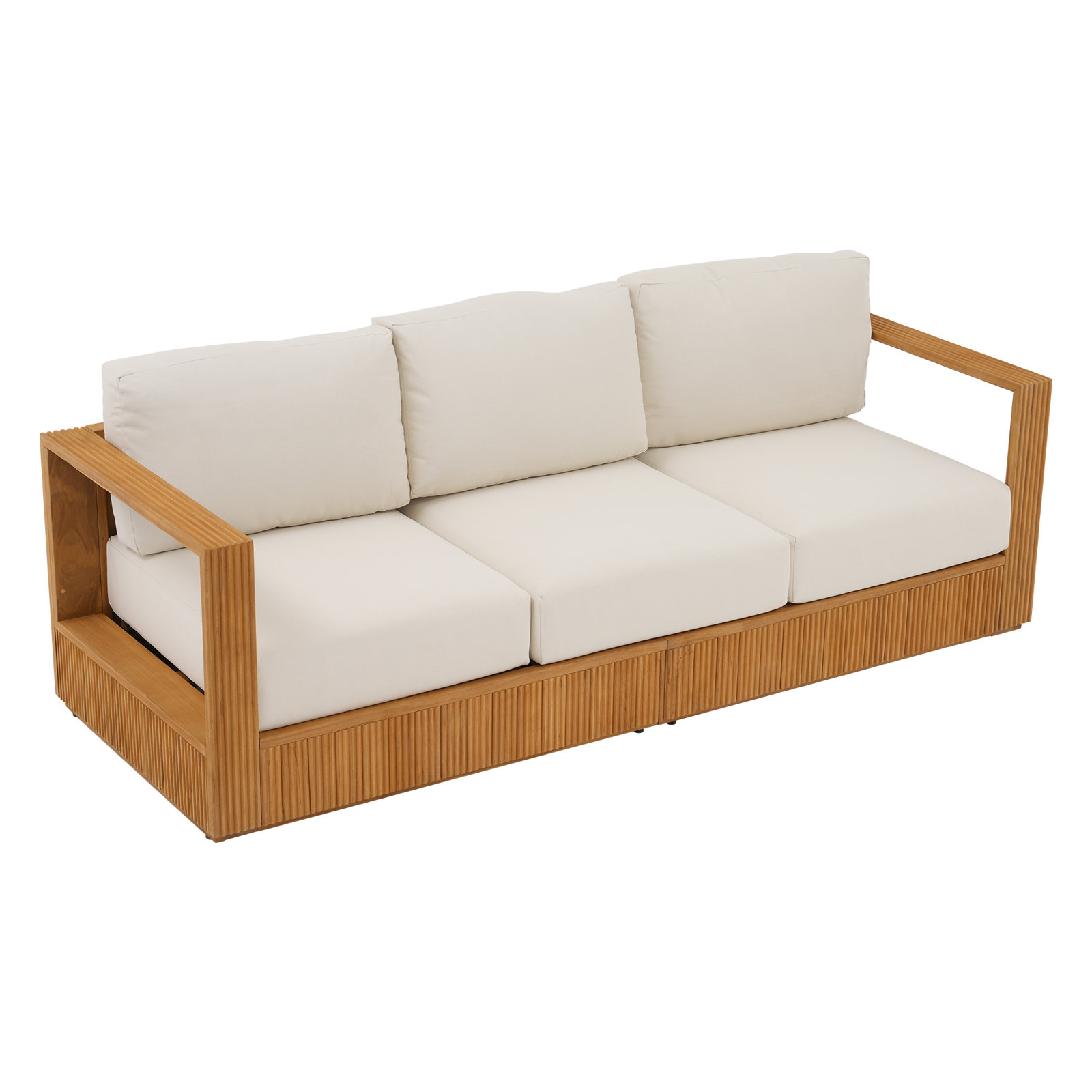 79.7'' Wide Straight Patio Sofa